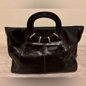 Rare Kate Spade large patent leather purse perfect for laptop & being on the go!